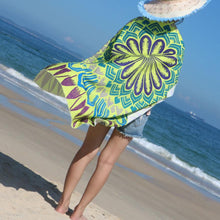Mandala Towel Round Bohemian Blanket Scarf Women Summer Beach Cover Up Bufandas Mujer 2017#212