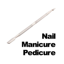 Manicure Pedicure Cuticle Nail Pusher Spoon Knife