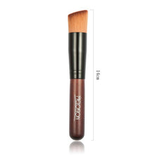 Meloision 2017 High-grade Wooden handle Oblique head Concealer Powder Foundation Eyeshadow Makeup brushes Pincel maquiagem