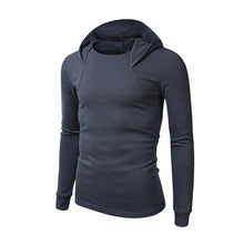 Men Hoodies 2016 Monochrome Hooded comfort Long Sleeve Tops Autumn Winter Outweaar Sudaderas#3546