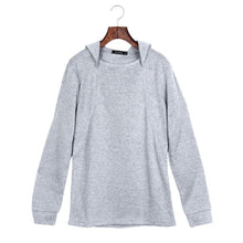Men Hoodies 2016 Monochrome Hooded comfort Long Sleeve Tops Autumn Winter Outweaar Sudaderas#3546