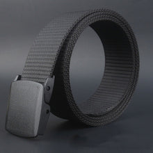 Mens Belt Canvas Plastic Automatic Buckle Belts For Men Casual Canvas Automatic Buckles Belts Cinto Masculino Couro#121