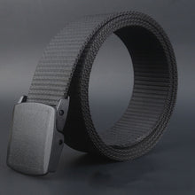 Mens Belt Canvas Plastic Automatic Buckle Belts For Men Casual Canvas Automatic Buckles Belts Cinto Masculino Couro#121