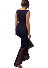 Mesh Mermaid Long Elegant Party Summer Dress Bodycon Lady Summer Women 2016 Dress Ropa Mujer Robe High Quality Long Maxi