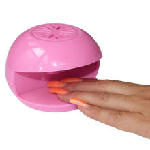 Mini Portable 2*AA Battery Nail Polish Dryer Fan Nail Art Drying Machine Nail Tools