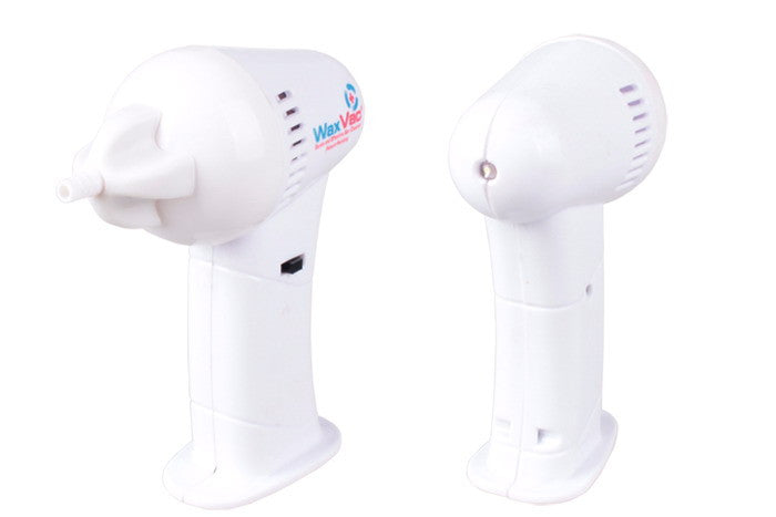Mini Portable Electric Ear Cleaner ABS Cordless Vacuum Safe Picker White