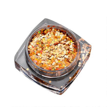 Mixed Mini Round Thin Nail Art Glitter Paillette Nail Tip Bottle Gel Polish Decoration Manicure Tools 2017 Anne
