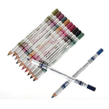 Multicolor Eye Liner Pencil Set Cosmetic Eyeliner Pencil Not Dizzy Waterproof Liquid Eyeliner Pen