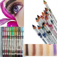 Multicolor Eye Liner Pencil Set Cosmetic Eyeliner Pencil Not Dizzy Waterproof Liquid Eyeliner Pen