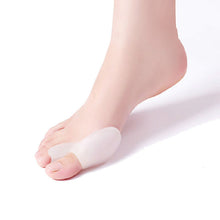 NEW 2pcs Silicone Gel Foot Toe Orthotast Thumb Valgus Protector Bunion Adjuster Pain Relief Straighten Bent Toes