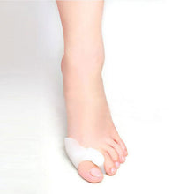 NEW 2pcs Silicone Gel Foot Toe Orthotast Thumb Valgus Protector Bunion Adjuster Pain Relief Straighten Bent Toes