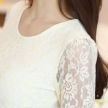 NEW Fall Brand Slim wild t-shirt women Bow Long-sleeved Lace t shirt Plus Size tops 9673