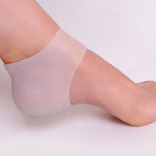 NEW Silicone Gel Cushion Pad Heel Liner Protective Cracked Feet Pressure Pain Relief Socks for Foot