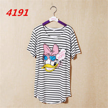NEW Striped Printed Anchor owl lip women T-shirts short Sleeve t shirts Stretch Cotton tees tops 4185