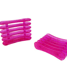 Nail Art Makeup Brush Pen Holder Stand Rest Acrylic UV rose red