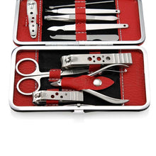 Nail Art Manicure Set Portable 10 Pieces Stainless Steel Nail Clippers Nail Scissors Nail Clippers Suit Almighty