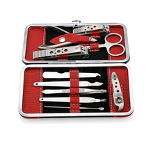 Nail Art Manicure Set Portable 10 Pieces Stainless Steel Nail Clippers Nail Scissors Nail Clippers Suit Almighty