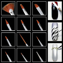 Nail Art Stickers Roller Box + 20pcs Dotting Painting Pen + 10pcs DIY Striping Tape Line Sticker Tools