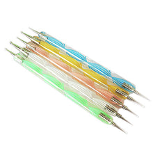 Nail Art Stickers Roller Box + 20pcs Dotting Painting Pen + 10pcs DIY Striping Tape Line Sticker Tools