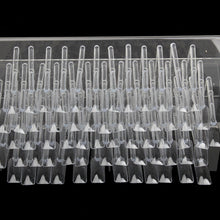 Nail Art Tips Nails Practice Training Tool Clear 64 Stick Display Stand Rack
