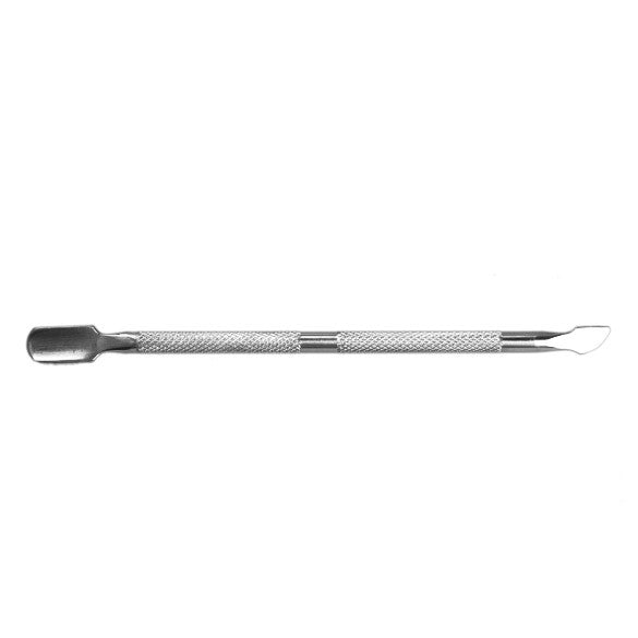 Nail File Cuticle Spoon Pusher Remover Stainless Steel Manicure Trimmer