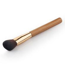 Natural Bamboo Handle Wool Makeup Brushes Cosmetics Tools Kit Powder Blush Brushes