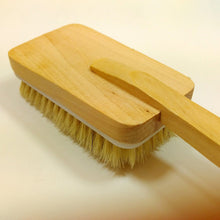 Natural Wooden Shower Body Bath Brush Massager Soft Bristles Sponge Bath Shower Spa Scrubber