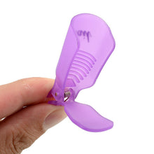 New 10pcs/lot Plastic Nail Tools Acrylic Nail Art Soak Off UV Gel Nail Polish Remover Wrap Clip Cap Nails 2017 Anne