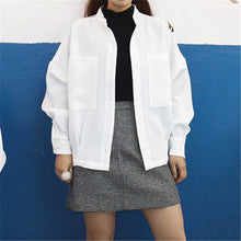 New 2017 Plus size Summer Spring Full Sleeve Funny Character Print Blouse Loose Harajuku Shirt Kawaii Blusas Women Tops 72525
