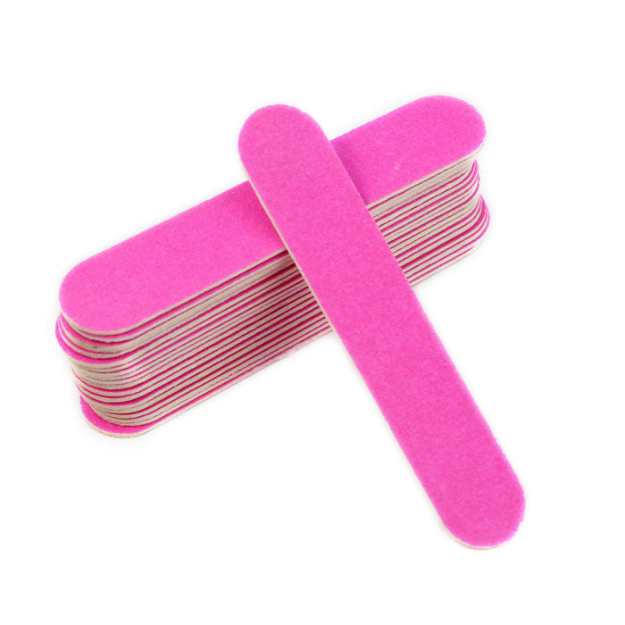 New 20PC Nail Art Manicure Buffer Buffing Sanding Crescent Sandpaper Grits Just for you