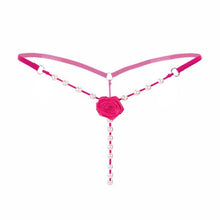 New Arrival Sexy Womens Underwear Pearl Flower G String And Thongs Sollid Low Waist G String Ladies Panties lenceria sexy mujer