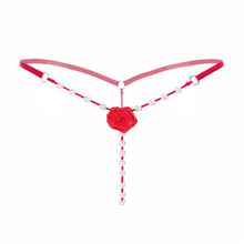 New Arrival Sexy Womens Underwear Pearl Flower G String And Thongs Sollid Low Waist G String Ladies Panties lenceria sexy mujer
