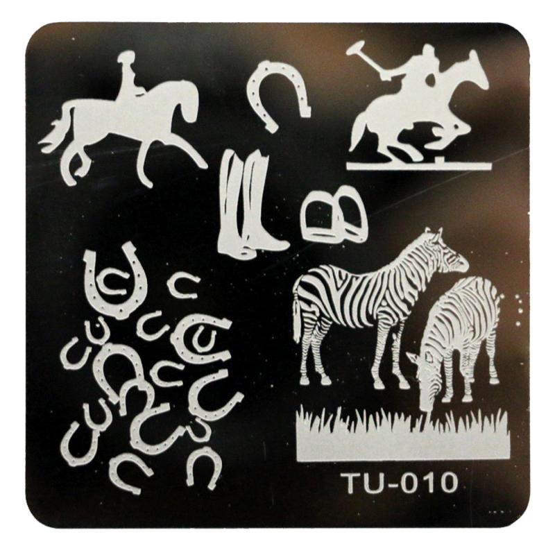 New Arrival timbri unhas DIY Nail Art Image Stamp Stamping Plates Manicure Template unha placa de imagem Anne