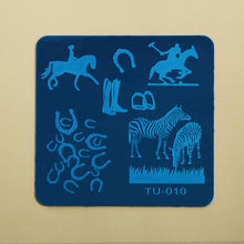 New Arrival timbri unhas DIY Nail Art Image Stamp Stamping Plates Manicure Template unha placa de imagem Anne