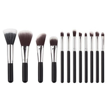 New Arrivals 100% brand new and high quality 12Pc Makeup Brushes Set Powder Foundation Eyeshadow Eyeliner Lip Cosmetic Brush