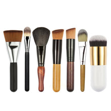 New As show Color 7Pcs Pro Makeup Cosmetic Brushes Set Powder Foundation Eyeshadow Lip Brush Tool Anne