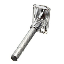 New Blade Silver Men Safety Manual Beard Shaver Double Edge Blade Hair Razor
