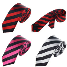 New Designer Brand Necktie Groom Gentleman Ties Men Wedding Party Formal Stripe Polyester Tie Necktie #1536