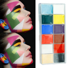 New Designer Easy to carry and convenient to use Fashion Activity Face Painting Craft Kit Body Painted With Paint Anne
