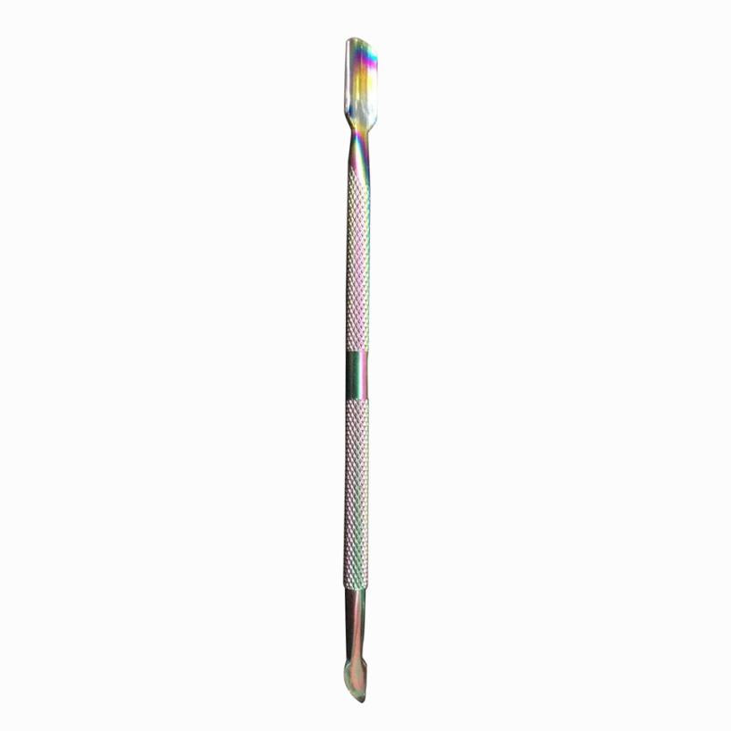 New Designer excellent for use 1PC Double-end Cuticle Pusher Dead Skin Remover Manicure Nail Art Anne