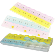 New Fashion Home Product Weekly Tablet Pill Medicine Box Holder Storage Organizer Container Case