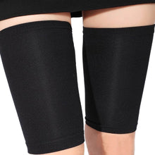 New Fashion Thin Thigh Leg Shaper Burn Fat Socks Compression Stovepipe Leg Warmer Leg Slimming Black