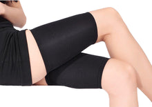 New Fashion Thin Thigh Leg Shaper Burn Fat Socks Compression Stovepipe Leg Warmer Leg Slimming Black