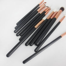 New Hot 12Pcs Cosmetic Brush Makeup Brush Sets Kits Tools wool fiber + aluminum + wooden handle maquiagem pinceis 2017 Anne