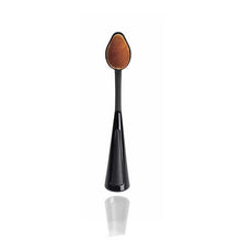 New Pro Cosmetic Makeup Face Powder Blusher Toothbrush Curve Foundation Brush