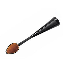 New Pro Cosmetic Makeup Face Powder Blusher Toothbrush Curve Foundation Brush