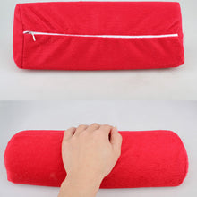 New Soft Hand Cushion Pillow Rest Nail Art DIY Manicure Art Salon red