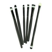 New Top Fashion 6pcs Make Up Tool Eye Brush Eyeshadow Eyeliner Nose Smoky Eyebrow Comestic Set pincel oval Anne