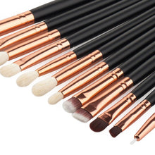 New Top Fashion Nylon Hair 18.5*12*2 cm 20PCS Make Up Foundation Eyebrow Eyeliner Blush Cosmetic Concealer Brushes Anne