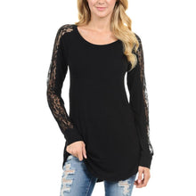 New Women Lace Stitching Long Sleeve O-Neck Tee Tops Female Solid Autumn Winter Basic T Shirt Women camisas femininas 2016 #1122